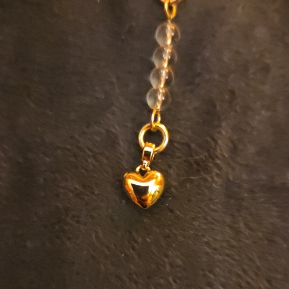 Jenny Bird Gold and Glass Beaded Choker - Picture 5 of 7